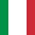 Drapeau italien - Vert, blanc et rouge